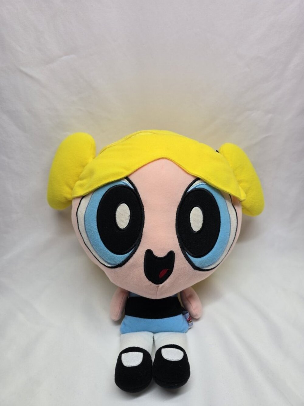 Vintage 2000 Powerpuff Girls Bubbles Plush Zip Bag Y2K- No Straps
